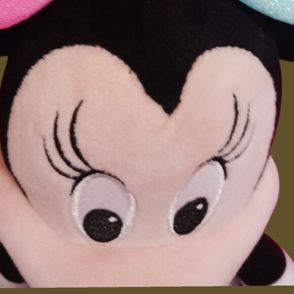 Disney Balerina Minnie Mouse  Singing Sparkling Stuffed Animal13" With Glittery - Picture 5 of 12